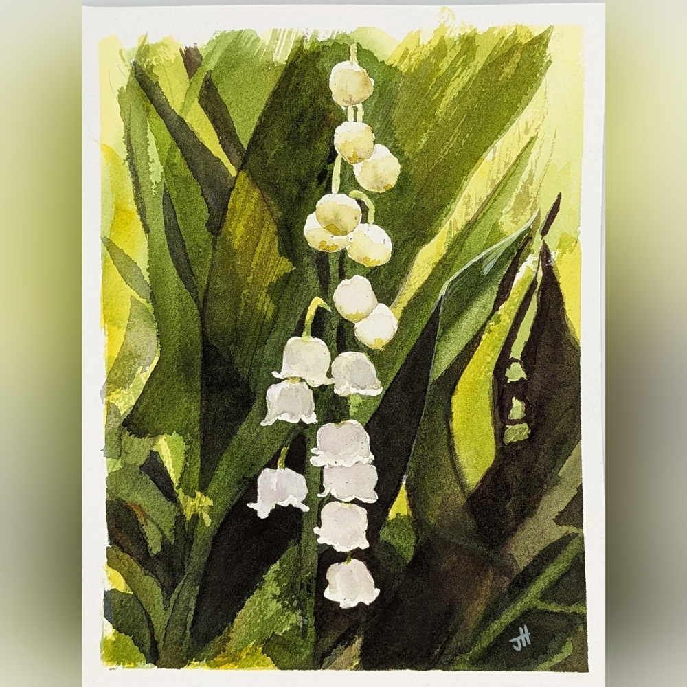 Art Print of Watercolour Painting